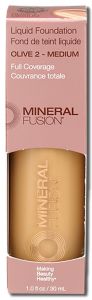 Mineral FUSION - Face Liquid Foundation Olive 2 1 oz