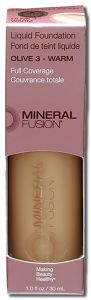 Mineral FUSION - Face Liquid Foundation Olive 3 1 oz