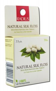 Radius - Silk Floss Natural Biodegradable Silk 33 yd