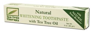 Tea Tree Therapy - Dental Care Natural Whitening TOOTHPASTE 3 oz