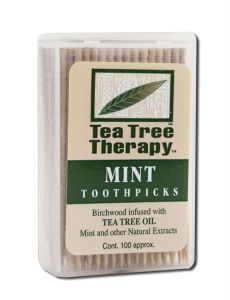Tea Tree Therapy - DENTAL CARE Original Toothpicks 100 ct
