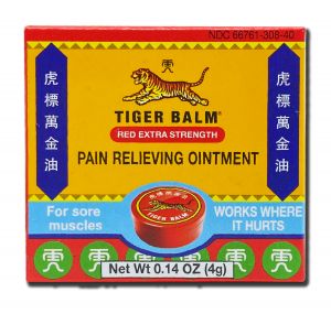 Tiger Balm - RED (extra strength) RED .14 oz