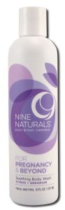 Nine Naturals - Body Care CITRUs + Geranium Soothing Body Wash 8 oz