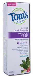 Toms Of Maine - Whole Care TOOTHPASTE Wintermint 4 oz