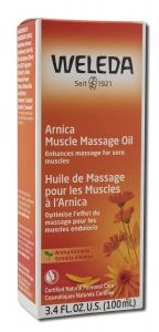 Weleda - BODY Care Products Muscle Massage OIL 3.4 oz