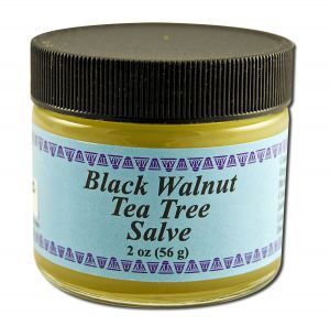 Wiseways Herbals - Salves for Natural Skin Care Black Walnut Tea Tree Salve 2 oz