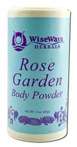 Wiseways Herbals - BODY Care Rose Garden BODY Powder 3 oz