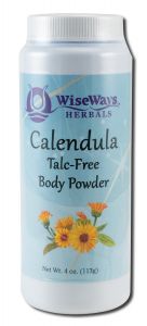 Wiseways Herbals - Body Care Calendula Body Powder 4 oz