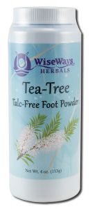 Wiseways Herbals - Body Care Tea-Tree Foot Powder 3 oz