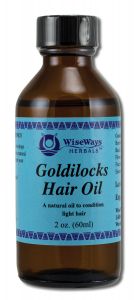 Wiseways Herbals - HAIR Care Goldilocks HAIR Oil 2 oz