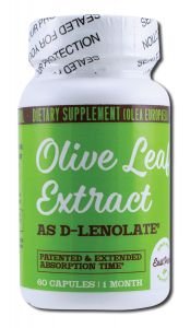 East Park Naturals - Olive Leaf ExtraCT Olive Leaf ExtraCT as d-Lenolate 500 mg 60 CT