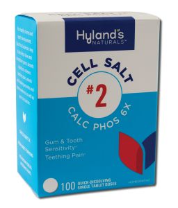 Hylands Standard Homeopathics - Tissue Salts (Cell Salts) 6x #2 Calc Phos 6X Tablet 100 CT