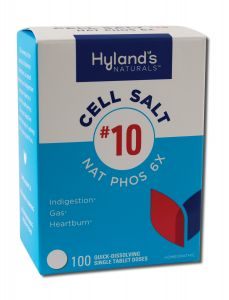 Hylands Standard Homeopathics - Tissue Salts (Cell Salts) 6x #10 Nat Phos 6X Tablet 100 CT