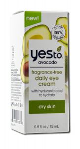 Yes To Inc - Avocado Fragrance Free Daily Eye Cream .5 oz