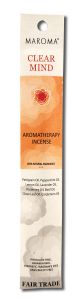 Maroma Usa - Aromatherapy INCENSE Clear Mind 10 pk