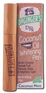 Dr. Gingers - Coconut Oil Oral Care Coconut Oil Whitening PEN Mint .35 oz