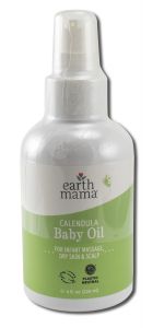 Earth Mama Organics - Oils Calendula Baby Oil 4 oz