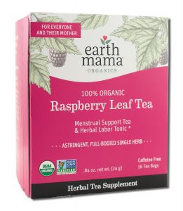 Earth Mama Organics - Teas 16 BAGS Organic Raspberry Leaf 16 ct