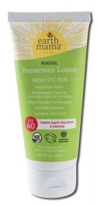Earth Mama Organics - Sunscreens Baby Mineral Sunscreen LOTION SPF 40 3 oz