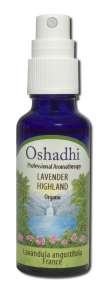 Oshadhi - Hydrosols Lavender Highland Organic 30 mL
