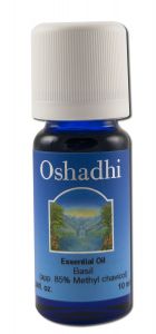 Oshadhi - Essential Oil Singles Basil (85% methylchavicol)Conv. 10ml