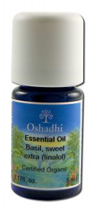 Oshadhi - Essential Oil Singles Basil Sweet 5 mL