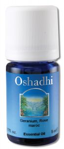 Oshadhi - Essential Oil Singles Geranium Rose Organic 5 mL