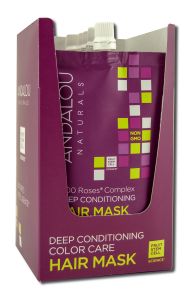 Andalou Naturals - Conditioner 1000 Roses Complex Color Care Deep Conditioning HAIR Mask 1.5 oz