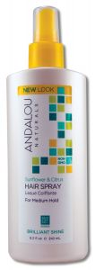Andalou Naturals - Styling Products Sunflower Citrus Perfect Hold HAIR Spray 8.2 oz