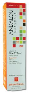 Andalou Naturals - Brightening with VITAMIN C All in One Beauty Balm Sheer Tint SPF 30 2 oz