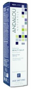 Andalou Naturals - Age Defying with Resveratrol Q10 Skin Perfecting BEAUTY Balm Natural Tint SPF 30 