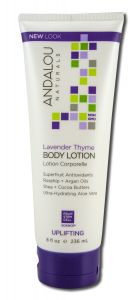 Andalou Naturals - Body LOTION Lavender Thyme Refreshing 8 oz