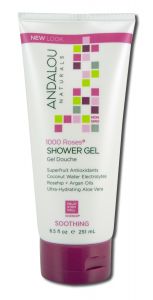 Andalou Naturals - Shower Gels 1000 Roses Soothing 8.5 oz