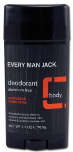 Every Man Jack - Body Premium Deodorant Charcoal 3 oz