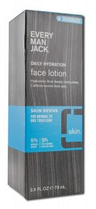 Every Man Jack - Skin Skin Revive Daily Hydration Face LOTION 2.5 oz
