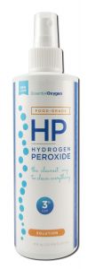 Essential Oxygen - Hydrogen Peroxide Hydrogen Peroxide Spray FOOD Grade 3% 8 oz