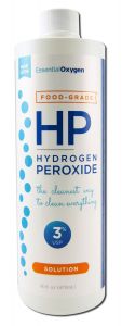 Essential Oxygen - Hydrogen Peroxide Hydrogen Peroxide Food Grade 3% 16 oz