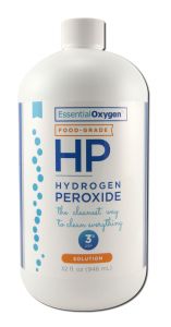 Essential Oxygen - Hydrogen Peroxide Hydrogen Peroxide FOOD Grade 3% Refill 32 oz