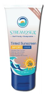 Stream2sea - Sun Care Tinted SUNSCREEN SPF 20 3 oz