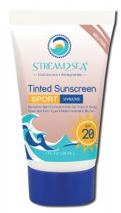 Stream2sea - Sun Care Tinted SUNSCREEN SPF 20 1 oz