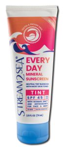 Stream2sea - Sun Care Every Day Mineral SUNSCREEN SPF 45 Tint 2.5 oz