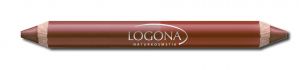 Logona Natural Body Care - LIPSTICK Pencils Double 02 Chestnut .10 oz