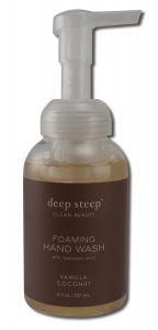 Deep Steep - Foaming Handwash Vanilla Coconut 8 oz