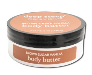 Deep Steep - Body Butter BROWN Sugar Vanilla 6 oz Jar
