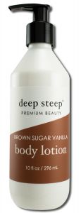 Deep Steep - Body LOTION Brown Sugar Vanilla 10 oz