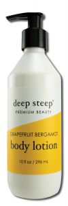 Deep Steep - Body LOTION Grapefruit Bergamot 10 oz