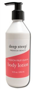 Deep Steep - Body LOTION Passion Fruit Guava 10 oz