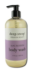 Deep Steep - Body Wash Lilac BLOSSOM 17 oz
