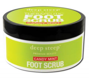 Deep Steep - Candy Mint Foot Care SCRUB 8 oz Jar