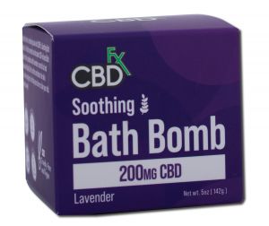 Cbdfx - Cbd Products Soothing Lavender Bath Bomb 200 mg